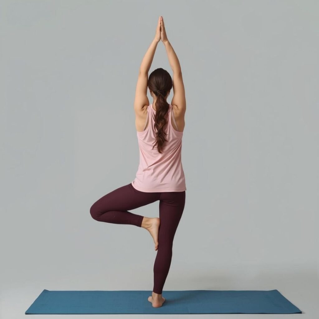 Photo d'un cours individuel de yoga